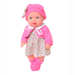 Пупсы - Пупс Limo Toy в розовой одежде (216-H/1) Пупсы - Пупс Limo Toy в розовой одежде (216-H/1)