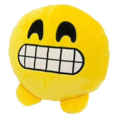 Персонажі мультфільмів - М'яка іграшка MiC Смайлик Emoji Зубастик (WT622) (194022)