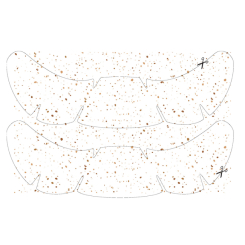 Косметика - Набор тату для тела Arley Sign Натуральные веснушки одинарные (1116s)