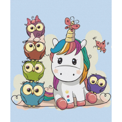 Товари для малювання - Картина за номерами Art Craft Казкові друзі 40 х 50 см (15525-AC) Товари для малювання - Картина за номерами Art Craft Казкові друзі 40 х 50 см (15525-AC)