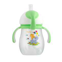 Бутылки для воды - Поильник Baby Team с силиконовой трубочкой и ручками 300 мл (5009) Бутылки для воды - Поильник Baby Team с силиконовой трубочкой и ручками 300 мл (5009)