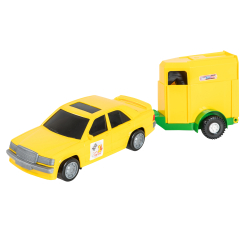 Автомоделі - Автомодель Tigres Мерс жовтий з коняркою (39003/39003-6)