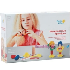 Наборы для лепки - Детский набор для лепки Невероятные прически Genio Kids (TA1025V)