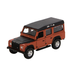 Автомодели - Автомодель Bburago Land Rover Defender 110 металева помаранчева 1:32 (18-43029/met orange)