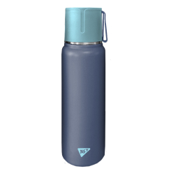 Пляшки для води - Термоc Yes Fusion синій з чашкою 500 мл (708209)