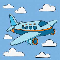 Товари для малювання - Картина за номерами Ідейка Захоплюючий політ 25 х 25 см (KHO6109) Товари для малювання - Картина за номерами Ідейка Захоплюючий політ 25 х 25 см (KHO6109)