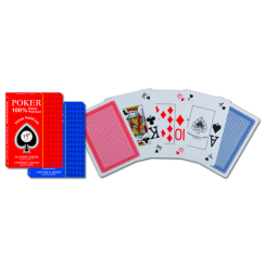 Настольные игры - Игральные карты Piatnik Texas Hold'em пластиковые (PT-135811)