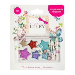 Косметика - Тени для век Lukky С блестками 6 цветов (T18933)