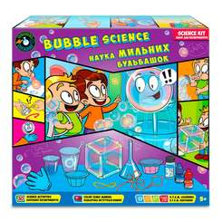 Научные игры, фокусы и опыты - Набор для опытов Science Agents Наука мыльных пузырей (45046)