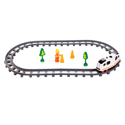 Залізниці та потяги - Ігровий набір Швидкісний потяг Bebelino (58037)