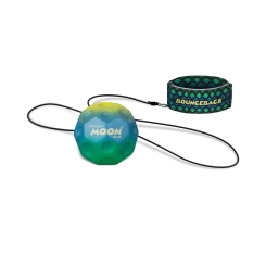 Спортивні активні ігри - М'яч-стрибун на резинці Waboba Moon ball Gradient зелений (334C04_A/1)