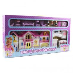Меблі та будиночки - Будиночок для ляльок Bambi WD-922 меблі фігурки машина Білий (23468s26287)