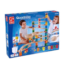 Конструктори з унікальними деталями - Конструктор-лабіринт Hape Quadrilla Депо (E6008)