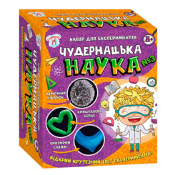 Научные игры, фокусы и опыты - Набор для опытов Ranok Creative Научная игра Причудливая наука №3 (12114116У)