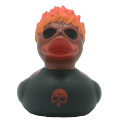 Іграшки для ванни - Каченя гумове LiLaLu FunnyDucks Вогонь L2027