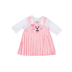 Одежда и аксессуары - Одежда для куклы Baby Born Платье с зайкой (832868)