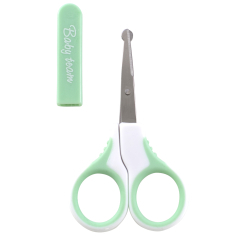 Товары по уходу - Ножницы детские Baby Team с чехлом мятный (7102/2) Товары по уходу - Ножницы детские Baby Team с чехлом мятный (7102/2)