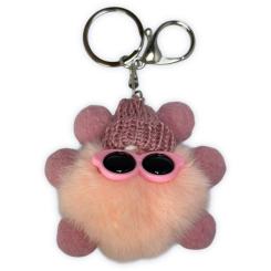 Брелоки - Брелок Тискуни пудровий 8 см (MYK006)