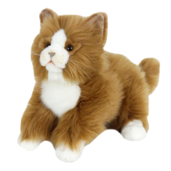 М'які тварини - М'яка іграшка Hansa Кіт бежевий 23 см (4806021939833)