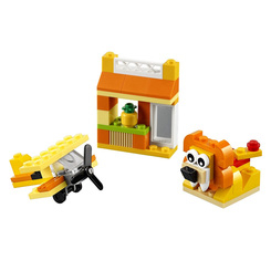 Конструкторы LEGO - Конструктор LEGO Classic Оранжевая коробка для творческого конструирования (10709)