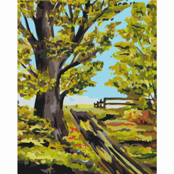 Товари для малювання - Картина за номерами Brushme Старий дуб (BS53960)
