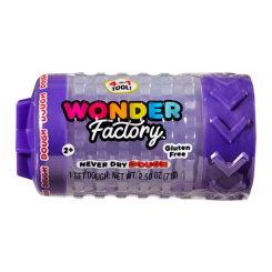 Набори для ліплення - Маса для ліплення Wonder factory Світ кольору та форми фіолетова (595120/5)
