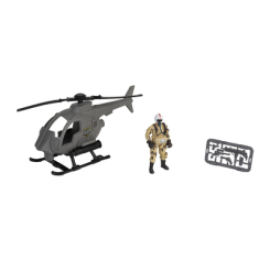 Фігурки чоловічків - Ігровий набір Chap mei Солдати Патрульний гелікоптер (545006)