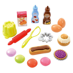 Дитячі кухні та побутова техніка - Ігровий набір продуктів в сітці Смачний десерт Smoby (952) (000952)