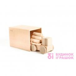Конструкторы с уникальными деталями - Игрушка из древесины Лесовоз Малый Lislis (01 МЛ 0006) Конструкторы с уникальными деталями - Игрушка из древесины Лесовоз Малый Lislis (01 МЛ 0006)