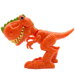 Фігурки тварин - Фігурка Dragon-I Джуніор Мегазавр Плямкаючий динозавр помаранчевий (16916A/1)