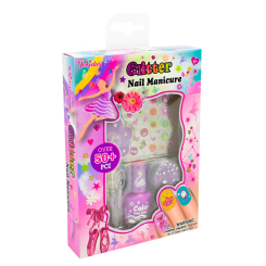 Косметика - Набор для маникюра Країна Іграшок Glitter фиолетовый (N01BA/2)