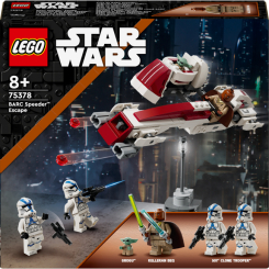 Конструкторы LEGO - Конструктор LEGO Star Wars Побег на спидере BARC (75378)