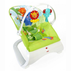 Крісла-качалки - Крісло-гойдалка для дитини Leo Fisher Price IR28620