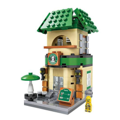 Блочные конструкторы - Конструктор LOZ mini Старбакс 312 деталей (1608) Блочные конструкторы - Конструктор LOZ mini Старбакс 312 деталей (1608)