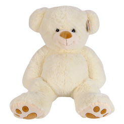 М'які тварини - ​М'яка іграшка Nicotoy Ведмежа бежеве 66 см (5810013)