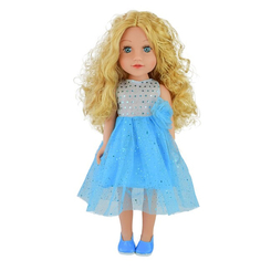 Ляльки - Лялька Країна Іграшок Beauty star Блондинка в блакитній сукні (PL519-1804C)