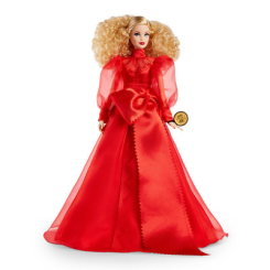 Ляльки - Колекційна лялька Barbie 75-річчя Mattel (GMM98)