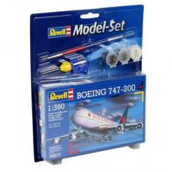Конструкторы с уникальными деталями - Модель для сборки Самолет Boeing 747-200 Revell (64210) Конструкторы с уникальными деталями - Модель для сборки Самолет Boeing 747-200 Revell (64210)