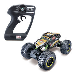 Радиоуправляемые модели - Машинка игрушечная Maisto Tech Rock Crawler Pro на радиоуправлении (81334 black)
