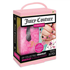Набори для творчості - Набір для виготовлення шарм-браслета Make it Real Juicy couture Модниця Гламур​ (MR4471/3)