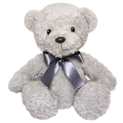 М'які тварини - М'яка іграшка Aurora Ведмідь сірий 24 см (140484C)