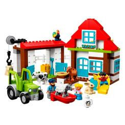 Конструктори LEGO - Конструктор LEGO Duplo Пригоди на фермі (10869)