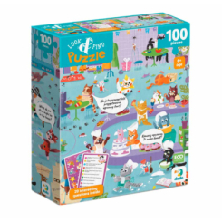 Пазли - Пазл Dodo Look and Find Котяче кафе (300667) Пазли - Пазл Dodo Look and Find Котяче кафе (300667)