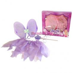 Костюмы и маски - Костюм феи (юбочка крылышки волшебная палочка и диадема) (FV7550052) Костюмы и маски - Костюм феи (юбочка крылышки волшебная палочка и диадема) (FV7550052)