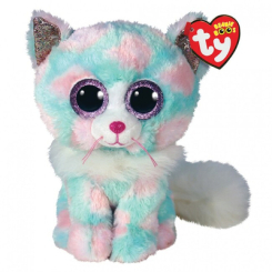 М'які тварини - М'яка іграшка TY Beanie Boo's Кошеня Опал 15 см (36376)