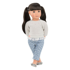 Куклы - Кукла Our Generation Мэй Ли в модных джинсах 46 см (BD31074Z)