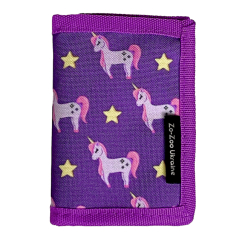 Пенали та гаманці - Дитячий гаманець Zo-Zoo Єдинороги фіолетовий (1100655-8)