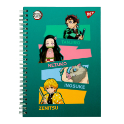 Канцтовари - Блокнот Yes Demon slayer А5 (152022) Канцтовари - Блокнот Yes Demon slayer А5 (152022)