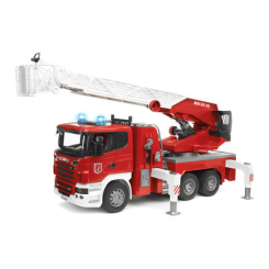 Транспорт и спецтехника - Машинка Scania Пожарный трак Bruder (3590)