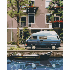 Товары для рисования - Картина по номерам Brushme Фургон путешественника (BS52448)